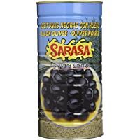 Los mejores  - Sarasa Aceituna Negra Cacereña con Hueso - Paquete de 6 x 1500 gr - Total: 9000 gr